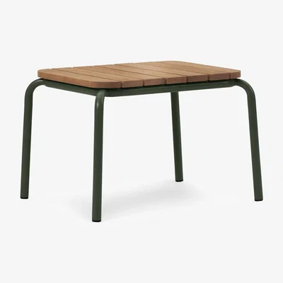 Nordic Nest Normann Copenhagen Vig Robinia coffee table 55x45 cm Green