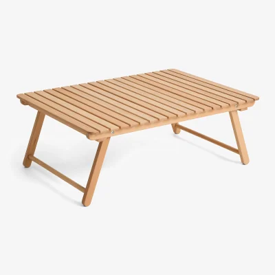 Nordic Nest HAY Outdoor Market folding table Beech large