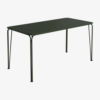 Nordic Nest Grythyttan Stålmöbler Libelle table Green 140x70 cm