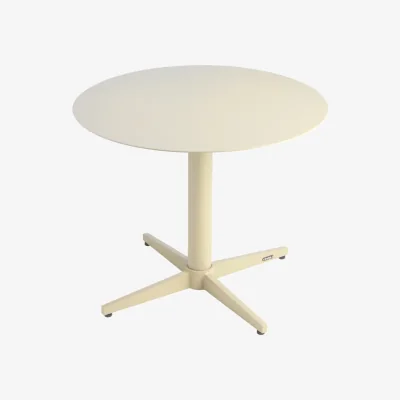 Nordic Nest Brafab Mill coffee table Pearl white Ø60 cm