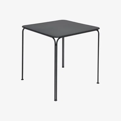 Nordic Nest Grythyttan Stålmöbler Table Libelle table 70x70 cm Graphite Grey