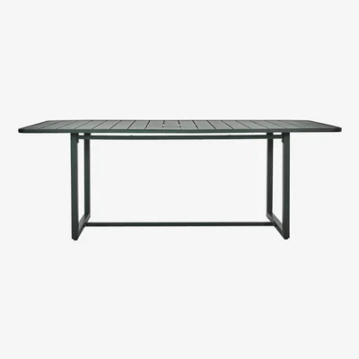Nordic Nest House Doctor Helo dining table 90x200 cm Green