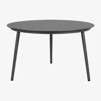 Nordic Nest 1898 Marsala dining table Anthracite Ø140 cm