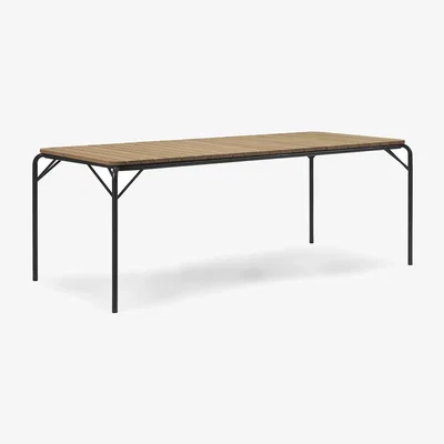 Nordic Nest Normann Copenhagen Vig Table Robinia 90x200 cm Black