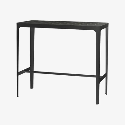 Nordic Nest Cane-line Cut bar table Black
