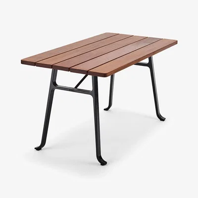 Nordic Nest Byarums bruk Seriff table Mahogany oil black stand