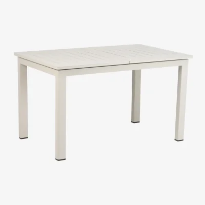 Nordic Nest Brafab Lomma dining table Light grey 132x80x73 cm
