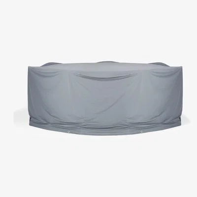 Nordic Nest Ethnicraft Jack outdoor rain cover for outdoor furniture Round dining table Ø207 cm
