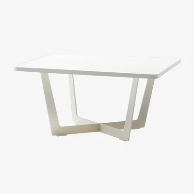 Nordic Nest Cane-line Time out coffee table White small