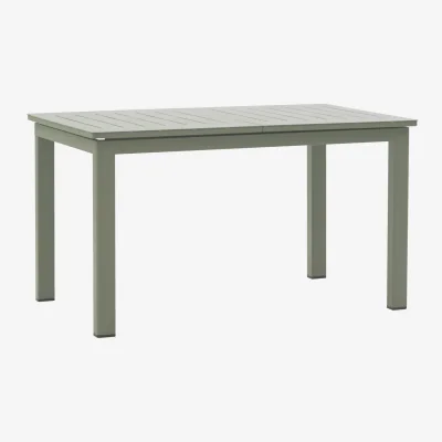 Nordic Nest Brafab Lomma dining table Dusty green 132x80x80 cm