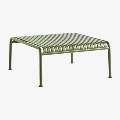 Nordic Nest HAY Palissade Low Table 81.5x86x38 cm Olive