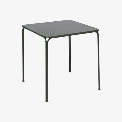 Nordic Nest Grythyttan Stålmöbler Table Libelle table 70x70 cm Green