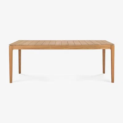 Nordic Nest Ethnicraft Bok outdoor dining table teak 200x100 cm