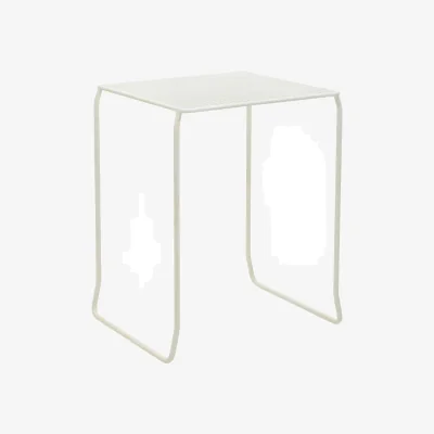 Nordic Nest Brafab Haru café table Pearl white 54x61 cm