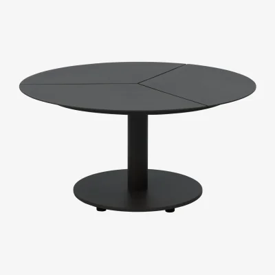 Nordic Nest Brafab Peace coffee table Anthracite Ø80x40 cm