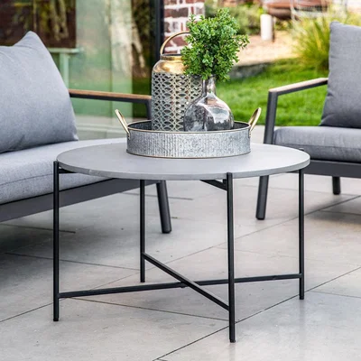 Olivia's Gallery Outdoor Waterman Coffee Table Grey