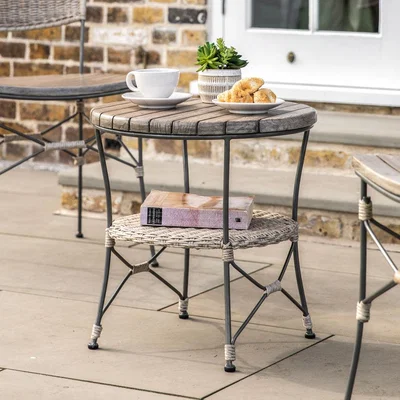 Olivia's Gallery Outdoor Nosek Side Table Grey