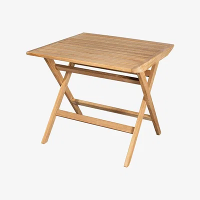 Olivia's Cane-line Folding Outdoor Flip Table / Large