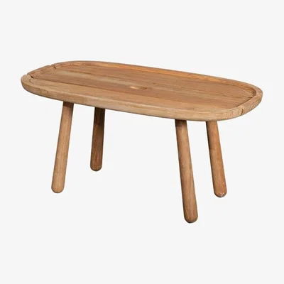 Olivia's Cane-line Royal Teak Outdoor Coffee Table