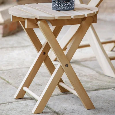 Olivia's Gallery Outdoor Romilly Side Table Natural