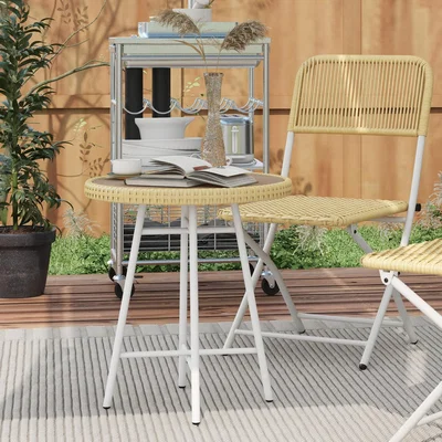 The Range PE Rattan Side Table for Indoor, Outdoor - -