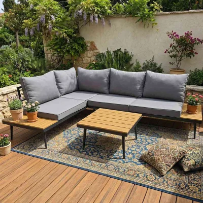 The Range BIRCHTREE Garden Furniture Set 5-Seater with Coffee Table GFS02