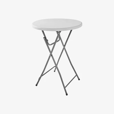 The Range Bar Table Pascal Foldable - White