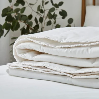 Dunelm Fogarty Cool Cotton 3 Tog Duvet White