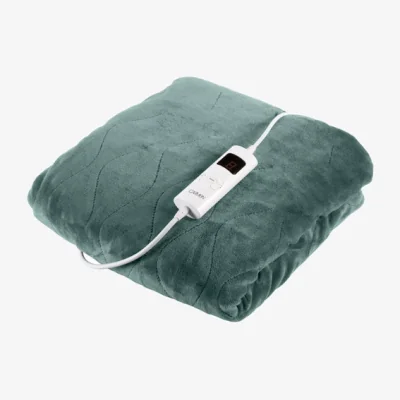 Dunelm Carmen Fleece Electric Over Blanket