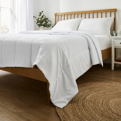 Dunelm Fogarty 1 Tog Duvet White