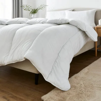 Dunelm Hotel Luxury Cotton 10.5 Tog Duvet White