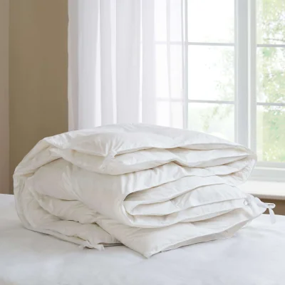Feather & Black Luxury British Wool Duvet, Double - 8 tog