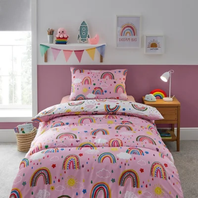 Habitat Silentnight Healthy Growth Rainbow Coverless Duvet - Single