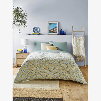 John Lewis Night Lark® Amalfi Lemons Coverless Duvet, 6 Tog