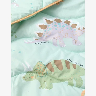 Marks & Spencer Night Lark Dinosaur 7 Tog Coverless Duvet & Pillowcase - SGL - Multi, Multi