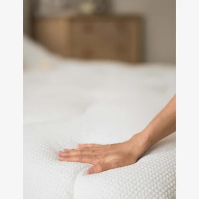 Marks & Spencer Night Lark Pure Cotton Waffle 10.5 Tog Coverless Duvet White