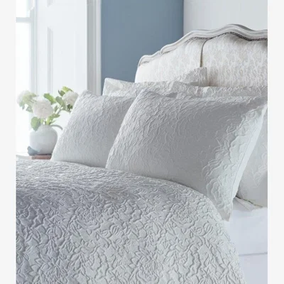 Downtown Appletree Heritage Collier Duvet Set - White - Double