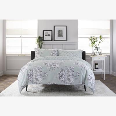 Downtown Deyongs St. George Duvet Set - Green - Single