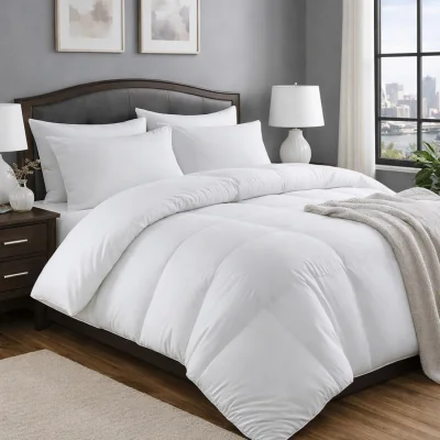 The Range Voltico Easy Care Corovin Lightweight 10.5 Tog Duvet - White