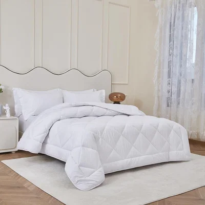 The Range 300gsm Hotel Quality Wool Blend Duvet - White / 4kg