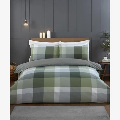 The Range Blakely Check Duvet Set - King