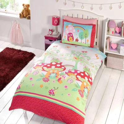 The Range Enchanted Gardens Polycotton Duvet With Pillowcase - Multicolor
