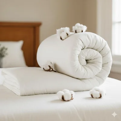The Range 4.5 Tog Cotton Duvet (Opulent Home) - White