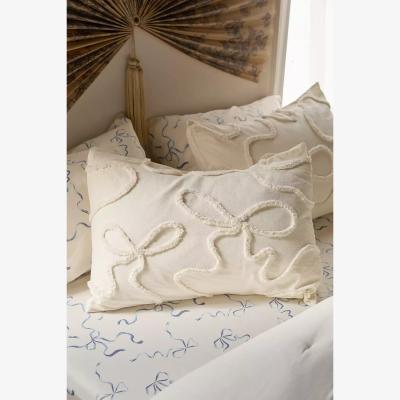 Urban Outfitters Wild Bows Duvet Set - Cream 75cm x 50cm at Urban Outfitters