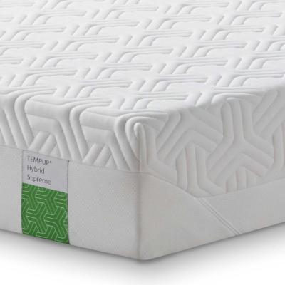 Barker and Stonehouse Tempur Hybrid Supreme 21 Super King Size Mattress 180x200x21cm, White | Barker & Stonehouse