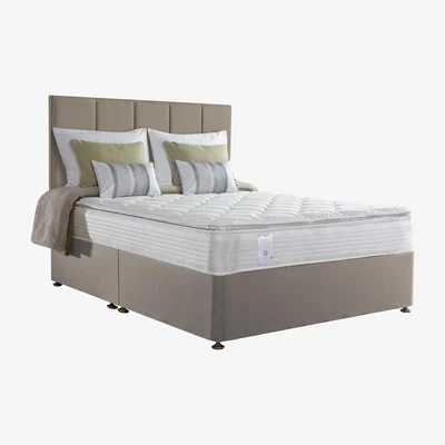 Furniture Village Sealy - Activsleep Ortho Posture Pillowtop Divan Set - Super King - Beige