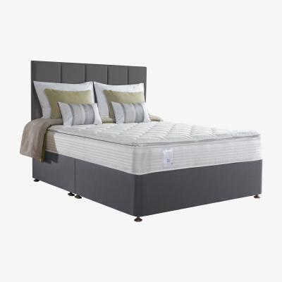 Furniture Village Sealy - Activsleep Ortho Posture Pillowtop Divan Set - Super King - Grey