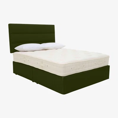 Furniture Village Hypnos - Bespoke Brilliance Platform Divan Set - Super King - Red