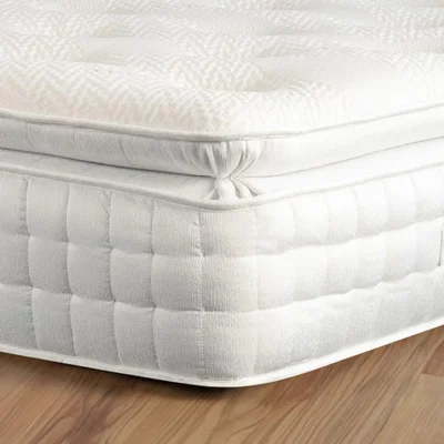 Furniture123 Super King Memory Foam Top 3000 Pocket Sprung Pillow Top Mattress - Sleepful