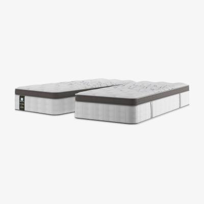 John Lewis Sealy Posturepedic Adapt Plush Zip Link Mattress, Soft/Medium Tension, Super King Size